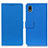 Funda de Cuero Cartera con Soporte Carcasa M08L para Sony Xperia Ace III Azul