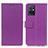 Funda de Cuero Cartera con Soporte Carcasa M08L para Vivo Y30 5G Morado