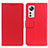 Funda de Cuero Cartera con Soporte Carcasa M08L para Xiaomi Mi 12 5G Rojo