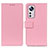Funda de Cuero Cartera con Soporte Carcasa M08L para Xiaomi Mi 12 5G Rosa