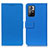 Funda de Cuero Cartera con Soporte Carcasa M08L para Xiaomi Poco M4 Pro 5G Azul