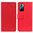 Funda de Cuero Cartera con Soporte Carcasa M08L para Xiaomi Poco M4 Pro 5G Rojo