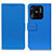 Funda de Cuero Cartera con Soporte Carcasa M08L para Xiaomi Redmi 10 Power Azul