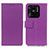 Funda de Cuero Cartera con Soporte Carcasa M08L para Xiaomi Redmi 10 Power Morado