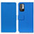 Funda de Cuero Cartera con Soporte Carcasa M08L para Xiaomi Redmi Note 10 5G Azul