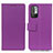 Funda de Cuero Cartera con Soporte Carcasa M08L para Xiaomi Redmi Note 10T 5G Morado