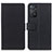 Funda de Cuero Cartera con Soporte Carcasa M08L para Xiaomi Redmi Note 11 Pro 5G Negro