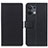 Funda de Cuero Cartera con Soporte Carcasa M08L para Xiaomi Redmi Note 13 Pro 5G Negro