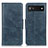 Funda de Cuero Cartera con Soporte Carcasa M09L para Google Pixel 6a 5G Azul