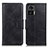 Funda de Cuero Cartera con Soporte Carcasa M09L para Motorola Moto Edge 30 Lite 5G Negro