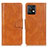 Funda de Cuero Cartera con Soporte Carcasa M09L para Motorola Moto Edge Plus (2023) 5G Marron