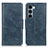 Funda de Cuero Cartera con Soporte Carcasa M09L para Motorola Moto Edge S30 5G Azul