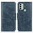 Funda de Cuero Cartera con Soporte Carcasa M09L para Nokia C31 Azul