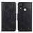 Funda de Cuero Cartera con Soporte Carcasa M09L para Nokia G11 Plus Negro