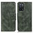 Funda de Cuero Cartera con Soporte Carcasa M09L para Oppo A53s 5G Verde