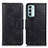 Funda de Cuero Cartera con Soporte Carcasa M09L para Samsung Galaxy M23 5G Negro