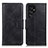 Funda de Cuero Cartera con Soporte Carcasa M09L para Samsung Galaxy S23 Ultra 5G Negro