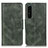 Funda de Cuero Cartera con Soporte Carcasa M09L para Sony Xperia 1 IV SO-51C Verde