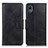 Funda de Cuero Cartera con Soporte Carcasa M09L para Sony Xperia Ace III Negro