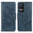 Funda de Cuero Cartera con Soporte Carcasa M09L para Xiaomi Redmi K50 5G Azul