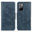 Funda de Cuero Cartera con Soporte Carcasa M09L para Xiaomi Redmi Note 11 5G Azul