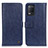 Funda de Cuero Cartera con Soporte Carcasa M10L para Realme Q3 5G Azul