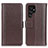 Funda de Cuero Cartera con Soporte Carcasa M10L para Samsung Galaxy S23 Ultra 5G Marron