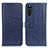 Funda de Cuero Cartera con Soporte Carcasa M10L para Sony Xperia 10 III Lite Azul