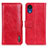 Funda de Cuero Cartera con Soporte Carcasa M11L para Samsung Galaxy A03 Core Rojo