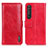 Funda de Cuero Cartera con Soporte Carcasa M11L para Sony Xperia 1 III Rojo