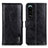 Funda de Cuero Cartera con Soporte Carcasa M11L para Sony Xperia 5 III SO-53B Negro