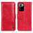 Funda de Cuero Cartera con Soporte Carcasa M11L para Xiaomi Poco X3 GT 5G Rojo