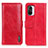 Funda de Cuero Cartera con Soporte Carcasa M11L para Xiaomi Redmi K40 Pro 5G Rojo