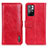 Funda de Cuero Cartera con Soporte Carcasa M11L para Xiaomi Redmi Note 11 5G Rojo