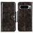 Funda de Cuero Cartera con Soporte Carcasa M12L para Google Pixel 8 Pro 5G Bronze