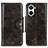 Funda de Cuero Cartera con Soporte Carcasa M12L para Huawei Nova 10 SE Bronze