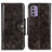 Funda de Cuero Cartera con Soporte Carcasa M12L para Nokia G42 5G Bronze