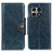 Funda de Cuero Cartera con Soporte Carcasa M12L para OnePlus 10 Pro 5G Azul