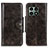 Funda de Cuero Cartera con Soporte Carcasa M12L para OnePlus 10 Pro 5G Bronze