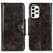 Funda de Cuero Cartera con Soporte Carcasa M12L para Samsung Galaxy A23 4G Bronze