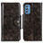 Funda de Cuero Cartera con Soporte Carcasa M12L para Samsung Galaxy M52 5G Bronze