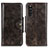 Funda de Cuero Cartera con Soporte Carcasa M12L para Sony Xperia 10 III Lite Bronze