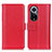 Funda de Cuero Cartera con Soporte Carcasa M13L para Huawei Nova 9 Rojo