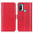 Funda de Cuero Cartera con Soporte Carcasa M13L para Motorola Moto E20 Rojo