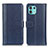 Funda de Cuero Cartera con Soporte Carcasa M13L para Motorola Moto Edge 20 Lite 5G Azul