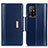 Funda de Cuero Cartera con Soporte Carcasa M13L para Oppo A94 5G Azul