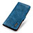 Funda de Cuero Cartera con Soporte Carcasa M13L para Samsung Galaxy A72 5G Azul
