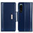 Funda de Cuero Cartera con Soporte Carcasa M13L para Sony Xperia 5 III SO-53B Azul