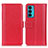 Funda de Cuero Cartera con Soporte Carcasa M14L para Motorola Moto Edge 20 5G Rojo