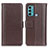 Funda de Cuero Cartera con Soporte Carcasa M14L para Motorola Moto G40 Fusion Marron